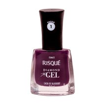 Esmalte Risqué Diamond Gel Calda De Blueberry