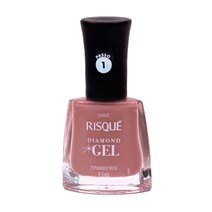 Esmalte Risqué Diamond Gel Espumante Rosé