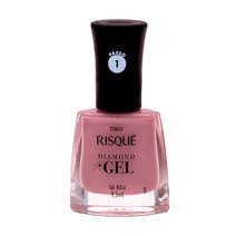 Esmalte Risqué Diamond Gel Sal Rosa