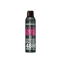 Desodorante Antitranspirante Aerosol Soffie Cross Edition Women- 300ml