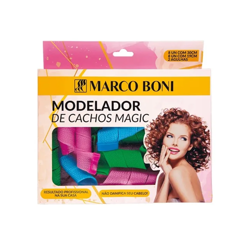 Modelador de Cachos Magic com Agulha Marco Boni 16 unidades - Ref:4325