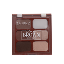 Paleta para Sobrancelha Liner Brown Zanphy