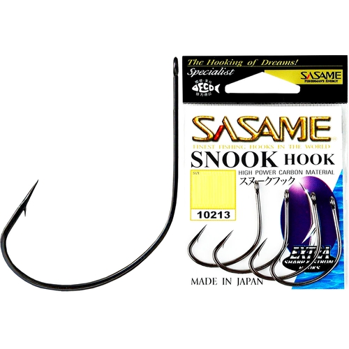 Anzol De Pesca Sasame  Snook Hook 10213 Black Nickel