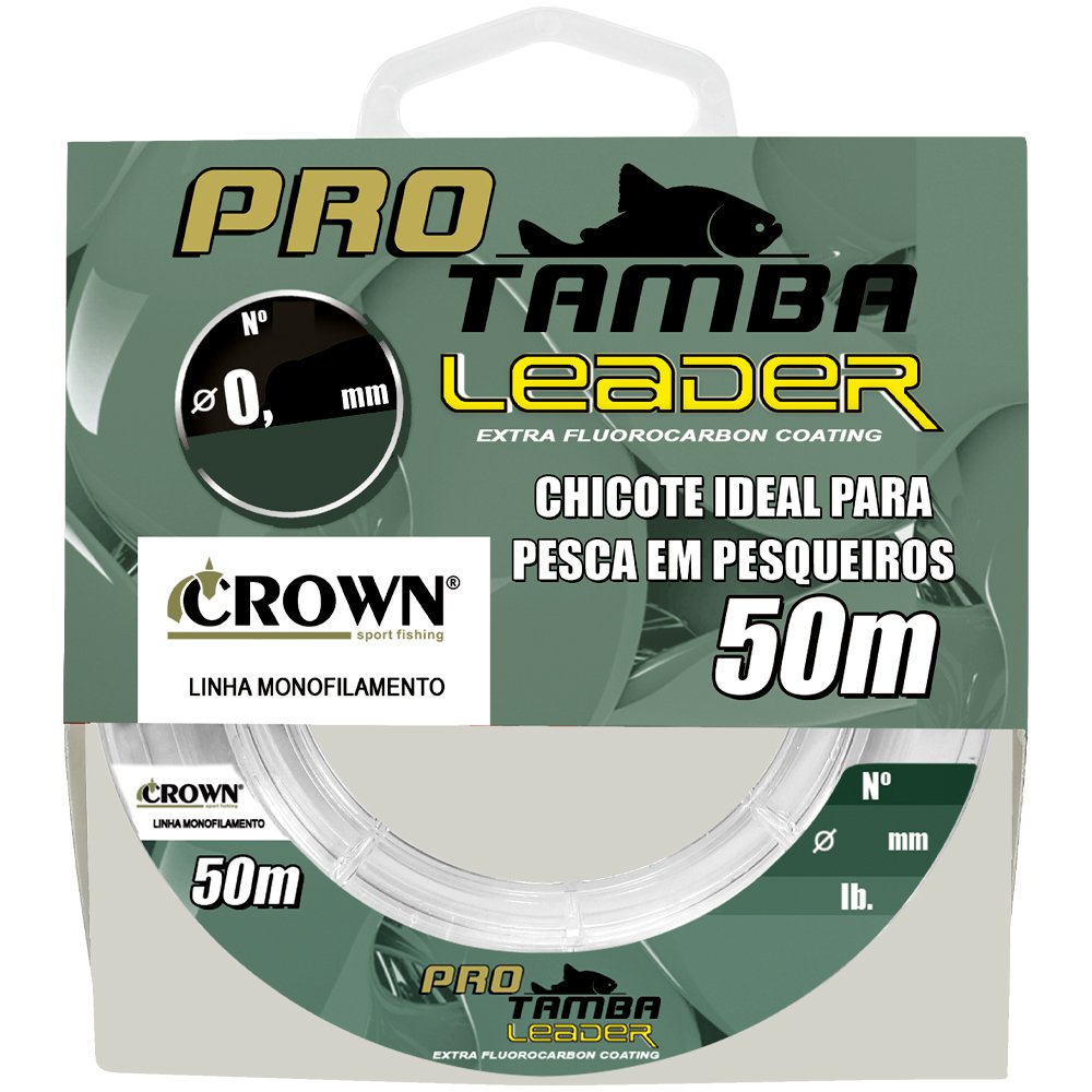 Linha Leader Pro Tamba Fluorocarbon Crown | Loja de pesca O Boto