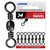 Girador De Pesca Marine Black Nickel BBS