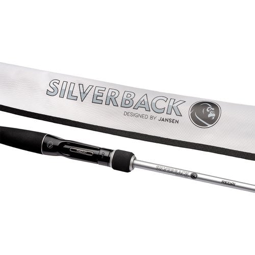 Vara de Pesca Redai Silverback Inteiriça Para Carretilha 6 Pés 1.80 Metros