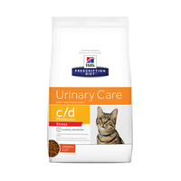 Ração Seca Hills Prescription Diet C/d Multicare Stress Cuidado Urinário Para Gatos Adultos - 3.85 Kg