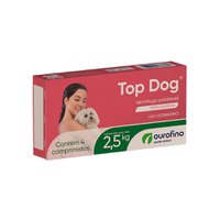 Vermífugo Ourofino Top Dog Palatável para Cães de até 2,5kg