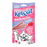 Petisco Kelco Kelcat Bastoncitos Carne - 30g