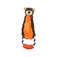 Brinquedo De Pelucia Western Pet Com Puxador - Urso
