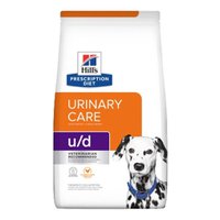 Ração Seca Hills Prescription Diet U/d Cuidado Urinário Para Cães Adultos - 3.8 Kg