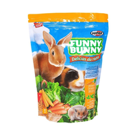 Ração Supra Funny Bunny Delícias Da Horta Coelhos. Hamster E Outros Pequenos Roedores - 1.8kg
