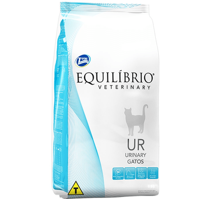 Ração Seca Total Equilíbrio Veterinary Ur Urinary Gatos Adultos - 500 G