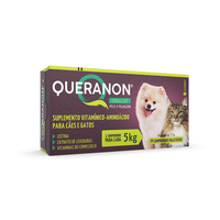 Suplemento Alimentar Avert Queranon Small Size Para Cães E Gatos - 30 Cápsulas