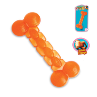 Brinquedo Chalesco Osso Grande Flex Sabor Frango - Cores Variadas