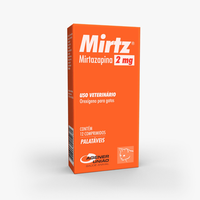 Estimulador De Apetite Mirtz - 2 Mg X 12 Comprimidos