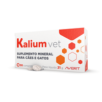 Suplemento Alimentar Kalium Vet - 30 Comprimidos