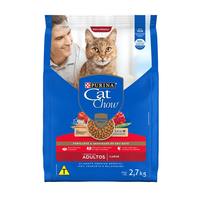 Ração Nestlé Purina Cat Chow Adultos Defense Plus Carne - 2.7 Kg