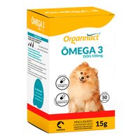 Suplemento Vitamínico Organnact Omega 3 Dog 500 - 30 Capsulas