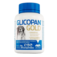 Suplemento Vetnil Glicopan Gold - 30 Comprimidos