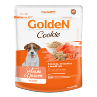 Biscoito PremieR Pet GoldeN Cookie Salmão e Quinoa para Cães Filhotes