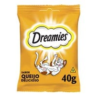 Petisco Dreamies Queijo Para Gatos Adultos - 40 G