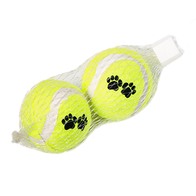 Brinquedo Chalesco Bola De Tenis Unidades Para Cães Pequeno