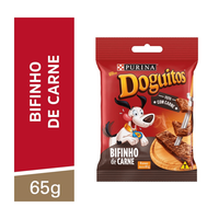 Petisco Nestlé Purina Doguitos Bifinho De Carne Para Cães - 65 G