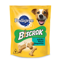 Biscoito Pedigree Biscrok Para Cães Adultos De Raças Pequenas - 1 Kg