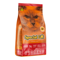 Ração Seca Special Cat Para Gatos Carne Adultos - 1 Kg