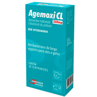 Antibiótico Agener União Agemoxi Cl 10 Comprimidos - 250 Mg