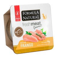 Ração Úmida Fórmula Natural Fresh Meat Gourmet Peito de Frango para Gatos Adultos