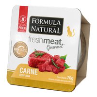 Ração Úmida Fórmula Natural Fresh Meat Gourmet Carne Desfiada para Gatos Adultos