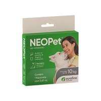 Antipulgas e Carrapatos Ourofino NEOPet 0,67ml para Cães de até 10kg