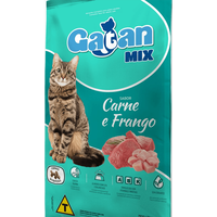 Ração Seca Gatan Mix Sabor Carne e Frango para Gatos Adultos