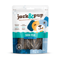 Petisco Jack&Pup Body Parts Skin Fish para Cães