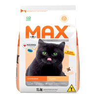 Ração Seca Total Max Cat Salmão E Arroz Para Gatos Castrados - 3kg