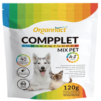 Suplemento Vitamínico Organnact Compplet Mix Pet A- Z Tabs - 120 G
