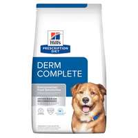 Ração Seca Hills Prescription Diet Derm Complete Sensibilidade Ambientais/alimentares Para Cães - 2.94kg