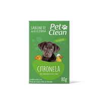Sabonete De Glicerina Pet Clean Citronela Para Cães80g