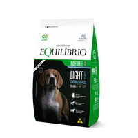 Ração Seca Equilíbrio Light Frango Para Cães Adulto Médio - 2,5kg