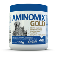 Suplemento Vitamínico Vetnil Aminomix Gold para Cães e Gatos - 100g