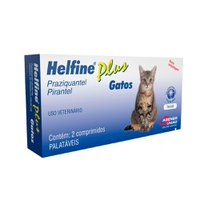 Vermífugo Agener União Helfine Plus para Gatos