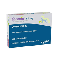 Antiemético Zoetis Cerenia - 4 Comprimidos - 60 Mg
