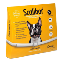 Coleira Antiparasitária MSD Scalibor para Cães de Porte Pequeno e Médio