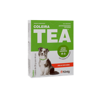 Coleira Antiparasitário Externo Konig Tea para Cães de Porte Médio