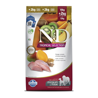 Nd Tropical Selection Can Adult Md/mx Frango 10+2kg