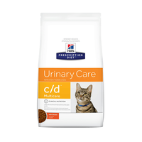 Ração Seca Hills Prescription Diet C/d Multicare Cuidado Urinário Para Gatos Adultos - 1.8 Kg