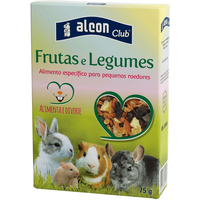 Ração Alcon Club Frutas e Legumes para Pequenos Roedores