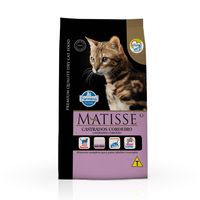 Ração Seca Farmina Matisse Para Gatos Adultos Castrados Cordeiro - 800 G